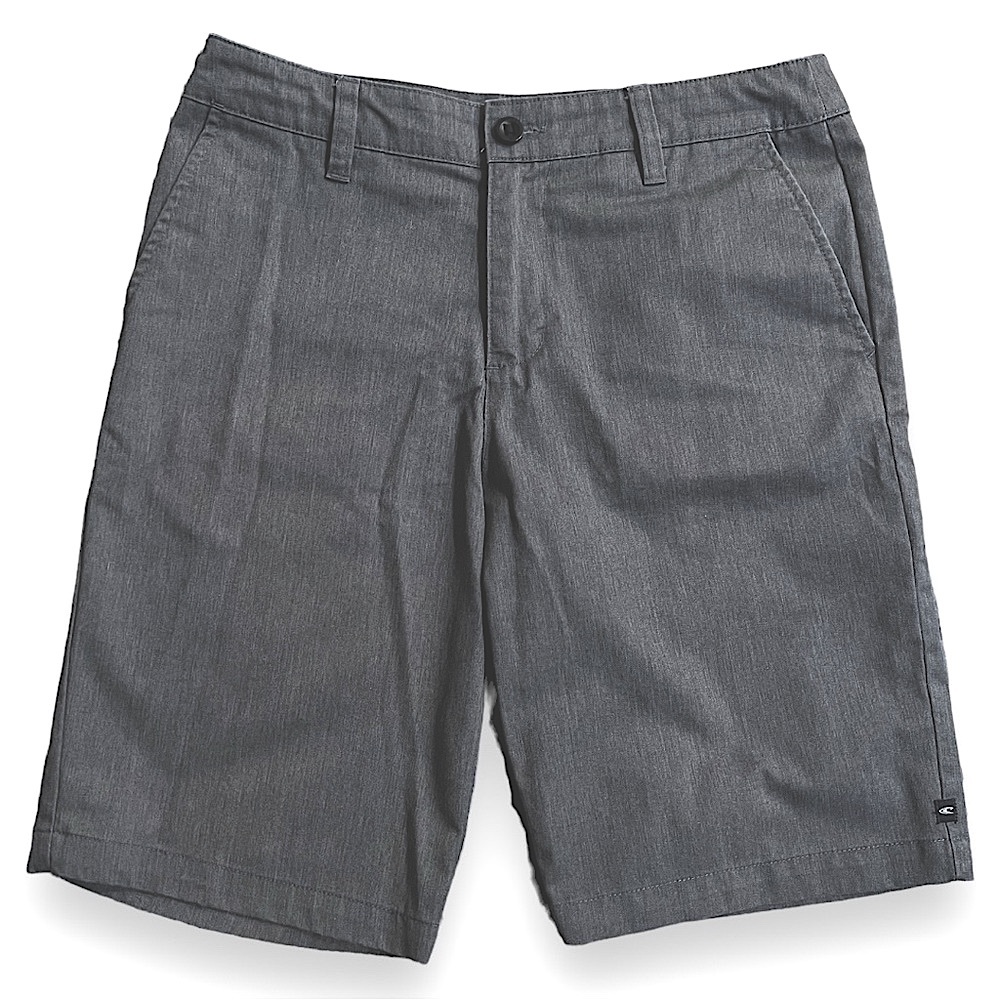 O’NEILL Men’s Flat Front Shorts in Gray Size 32